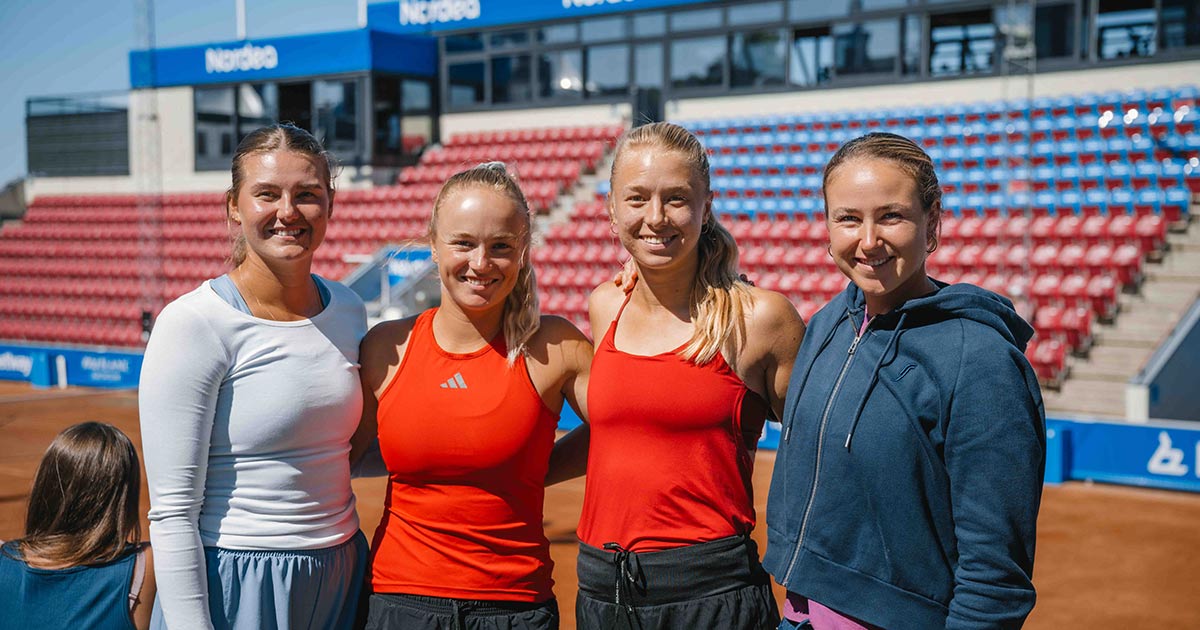 TOPPENTISDAG I BÅSTAD Nordea Open Båstad 8/721/7 2024 WTA + ATP