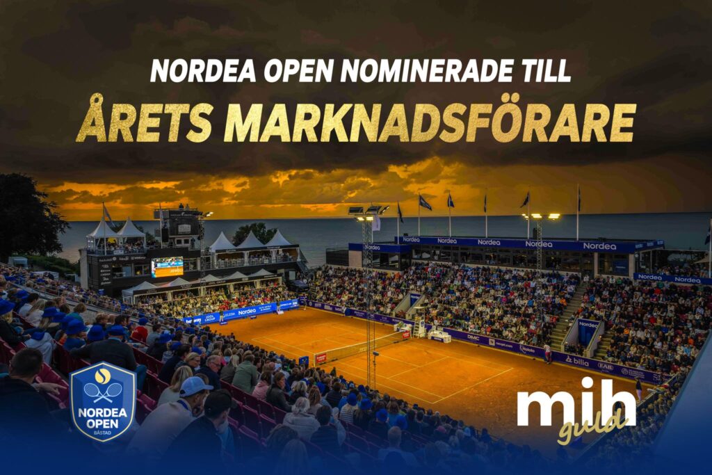 Nordea Open nominerad till "Årets Marknadsförare" i Nordvästra Skåne.