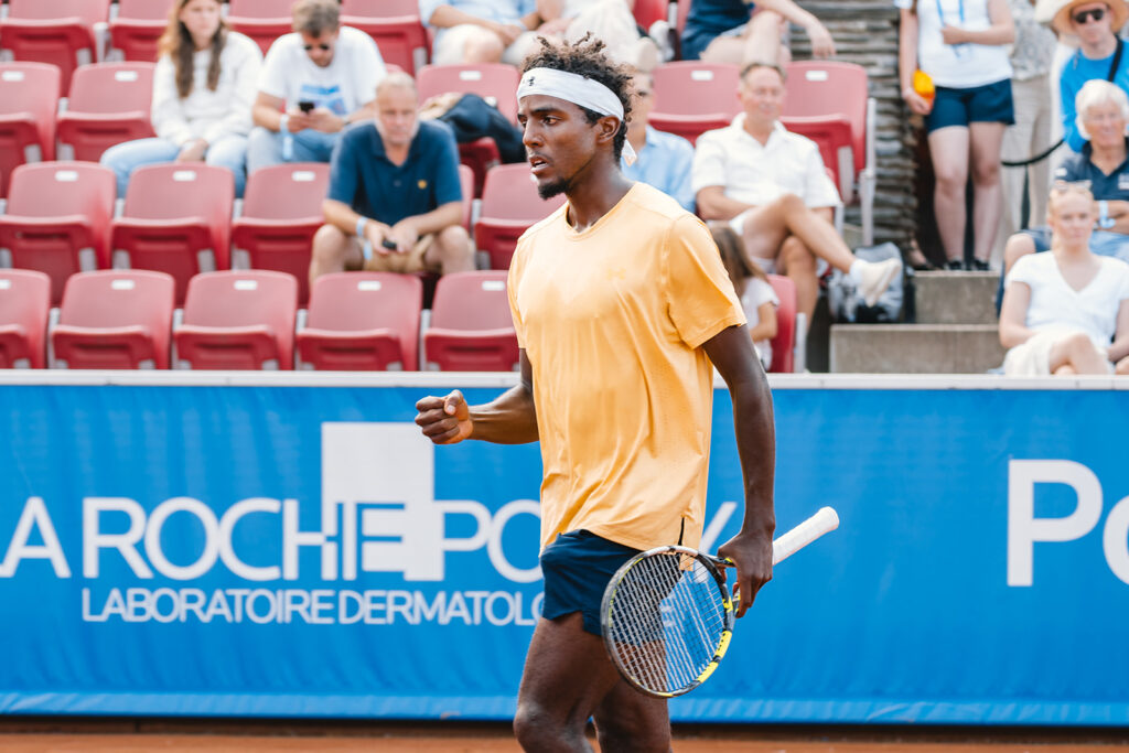 Elias Ymer tog en meriterande seger i Båstad