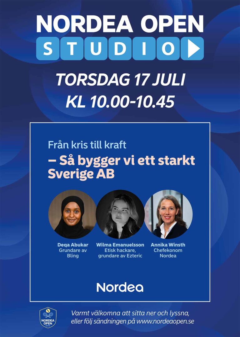 Studio Affisch - Program 17 juli